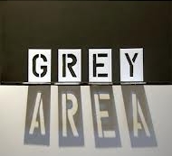 grey area adalah sebuah fenomena dimana Agama mengkatagorikannya sebagai 'Black' karena secara gamblang Allah melarangnya, sedangkan Manusia mulai sedikit demi sedikit menerimanya dalam kehidupan